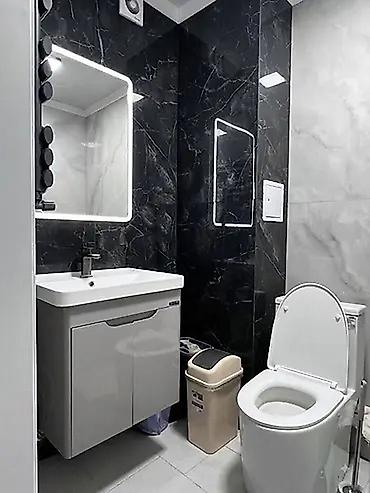 elegance stroy: 3 комнаты, 78 м², Восток-5 мкр Элитка, 8 этаж, Дизайнерский ремонт — 5