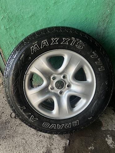 mazda 323 (bh): Колесо в сборе: шина + легкосплавный диск. - Шина: MAXXIS Bravo A/T — 1