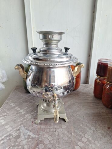 Samovarlar: İşlənmiş Od Samovar, 6 l, Ünvandan götürmə, Ödənişli çatdırılma, Rayonlara çatdırılma