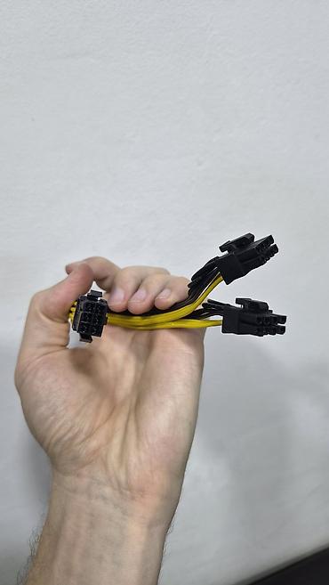 pci: Переходник питания PCI‑Express: 6‑pin (PCIe) → два разъёма 6+2‑pin — 1