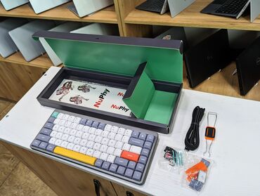 Ноутбуки и нетбуки: Клавиатура беспроводная NuPhy Air75 – компактная и яркая модель