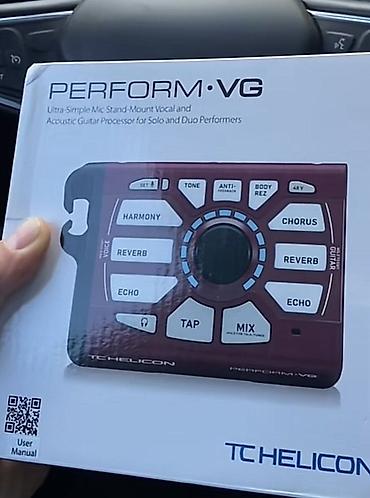 tornado guitar: TC Helicon Perform-VG – vokal və akustik gitara üçün prosessor — 1