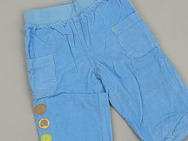 szerokie materiałowe spodnie: Niemowlęce spodnie materiałowe, 6-9 m, 68-74 cm, 5.10.15, stan - Bardzo dobry