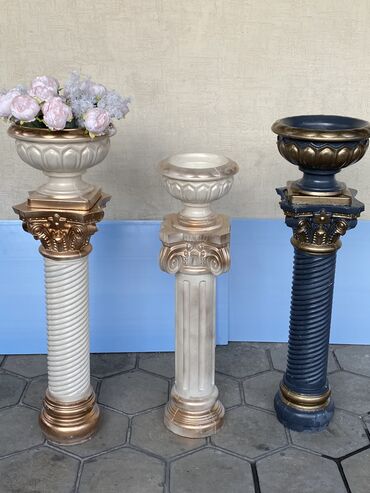 декоративные вазы: АКЦИЯ!!! На заказ декоративные колонны из качественного эко гипса