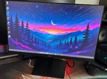 Мониторы: Монитор, AOC, Б/у, LED, 24" - 25" — 4
