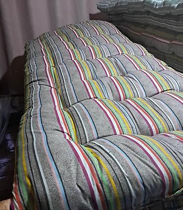 Тошоки: Тошок Новый, Ватный матрас, цвет - Серый, Самовывоз, Платная доставка — 28