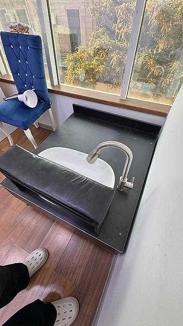 mebel vinil: Pedikür yuma platforması – salon üçün - Konstruksiya: möhkəm — 4