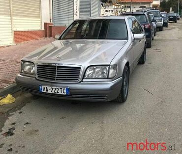 Mercedes-Benz - αριστερά - Πρέσπες: Mercedes-Benz S 350: 3.5 l. | 1996 έ. | Sedan