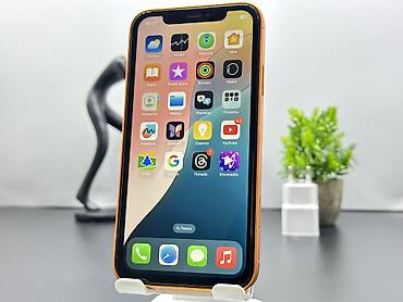 Apple iPhone: IPhone Xr, Б/у, 64 ГБ, Оранжевый, Зарядное устройство, 100 % — 7