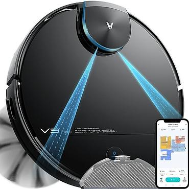 agilli eynek: Viomi V3 Max robot tozsoran-döşəmə yuyucu - 2-si 1-də: eyni anda — 1