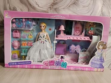спальни для кукол: Игровой набор «Fashionable bedroom / Fashion Girl» Состав набора: - — 1