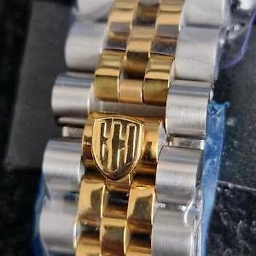 Ručni satovi: HOLUNS HLS001 -37mm- Crna- Rolex Day-Date Homage — 15