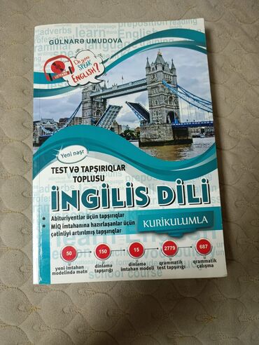 İdman və istirahət: Ingilis dili test ve tapşırıqlar toplusu
15 AZN yox 10 manat