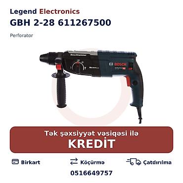 perfarator: Elan başlığı: Perforator GBH 2-28 611267500 Elan mətni: Boschhammer — 1