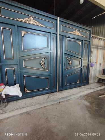 Həyət darvazaları: Müxtəlif üslubda və rənglərdə hazırlanmış metal qapılar təklif olunur — 3