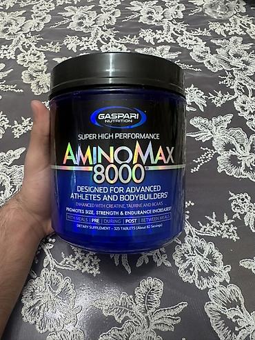 спорт: Gaspari Nutrition AminoMax 8000 – idmançılar və bodibilderlər üçün — 1