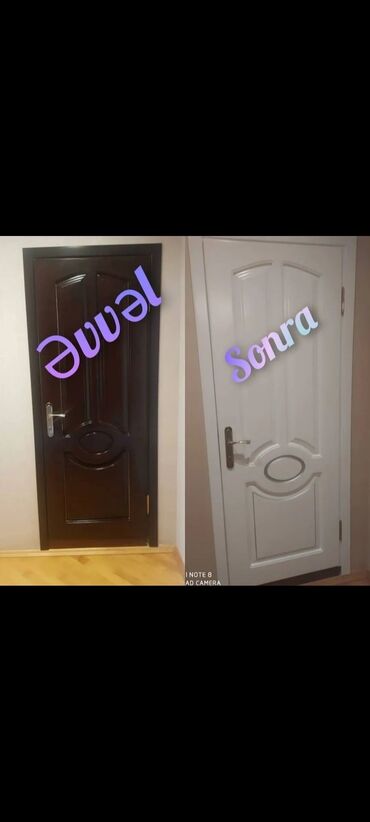 Qapıların rənglənməsi: Mebellerin temiri ve renglenmesi Hernov mebelin temiri renglenmesi ve — 5