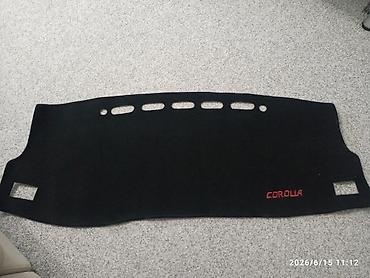 королев: Коврик-накладка на торпедо для Toyota Corolla. - Точный лекал под — 2