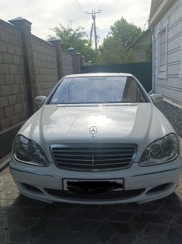 бишкек мерс: Mercedes-Benz S-Class: 2003 г., 5 л, Автомат, Бензин, Седан