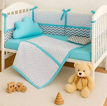 Ostalo: Bebi posteljina 5400 din Ogradica 60x120x60cm Carsav 150x110cm — 1