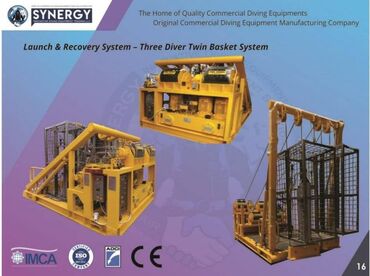 Biznes üçün avadanlıq: Hörmətli xanımlar və cənablar Synergy İnnovatıve Dıvıng Equıpment