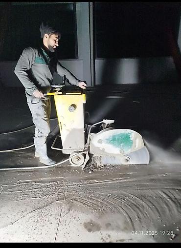 Beton işləri: #Betonkesme #betondeşmə Beton kubik kərpic - dən kəsim deşim — 28