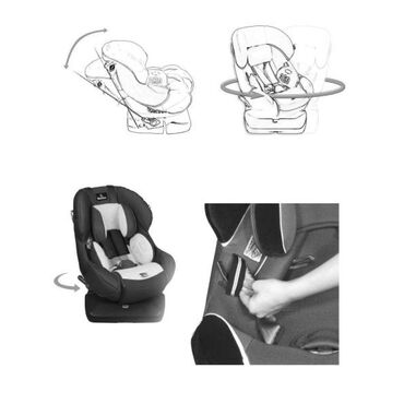 автокресло romer baby safe sleeper: Автокресло, цвет - Серый