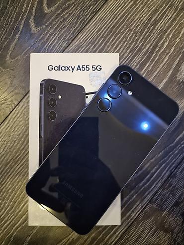 samsung galaxy not 20: Samsung Galaxy A55, 128 GB, rəng - Göy, Barmaq izi, Face ID — 2