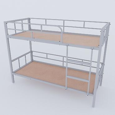 Детские односпальные кровати: Детская односпальная кровать, Новый, Для девочки, Для мальчика, С бортиком, Металл, Самовывоз, Платная доставка — 2