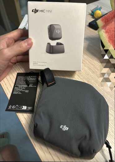 авто динамика: DJI Mic Mini — компактный беспроводной микрофонный передатчик с