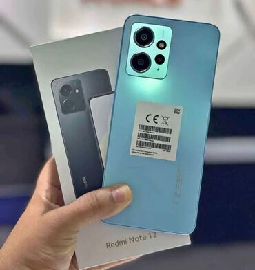 xiomi 12x qiymeti: Xiaomi Redmi Note 12, 128 ГБ, цвет - Синий, 
 Отпечаток пальца, Две SIM карты
