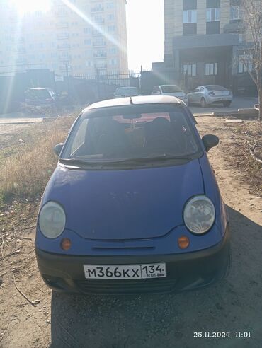 Daewoo: Daewoo Matiz: 2002 г., 0.8 л, Механика, Бензин, Хэтчбэк