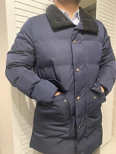 Куртки: Мужские зимние куртки 1) Темно‑синяя парка: - Теплый прямой силуэт до — 8