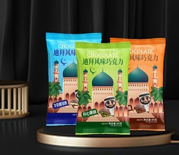 шоколадные цветы: Шоколадные конфеты в индивидуальных пакетах (по 40 г). Яркая восточная