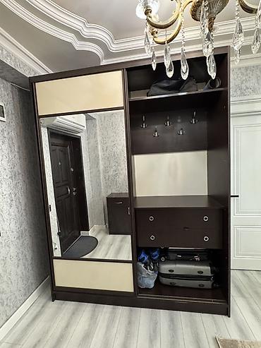 plasmas skaf: Qarderob-dolabı, dəhliz üçün çoxfunksiyalı kupe tipli model - Ölçü — 2