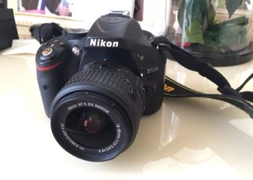 nikon d5200: Nikon D5200 epa veziyyetde 3 k probegi var hec bir problemi yoxdu