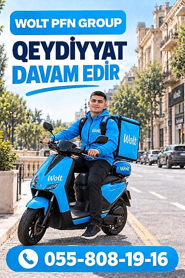 taksi sirketi: Sürücü-kuryer tələb olunur, Şəxsi nəqliyyat vasitəsi ilə — 1