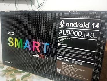 Смарт‑телевизор AU9000, 43" (UHD 4K) подаю бюджетный хороший