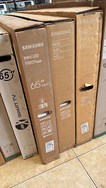 tv 43: Yeni Televizor Samsung QLED 65" 4K (3840x2160), Ödənişli çatdırılma — 3