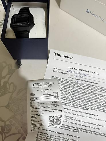 часы водонепроницаемый: CASIO — оригинальные наручные часы Модель: CASIO (цифровые) Цвет — 2