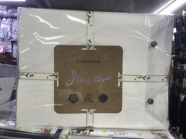 bed sheets: Постельное бельё 100% хлопок Jinyier (сатин, однотонное) — 10