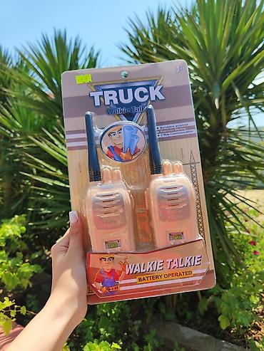 uşaq oyunları: Oyuncaq Walkie Talkie dəsti – “TRUCK”, yeni oyuncaqlar. hər biri — 1