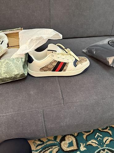 кеды gucci: Мужские кроссовки, 44, Gucci, Новый, цвет - Бежевый — 3
