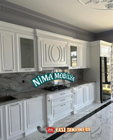 Mətbəx mebeli: METBEX MODELERİ İSDENİLEN RƏNG SECİMİ İLE ELDE EDE BİLERSİZ TELESİN — 25