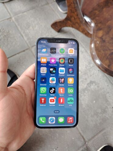 işlənmiş telefonlar iphone: IPhone 12, 64 GB, Mavi, Face ID