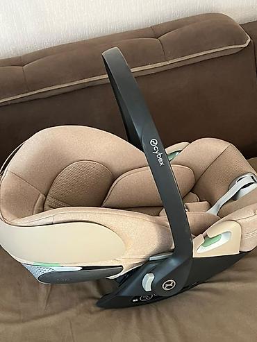 cybex автокресло: Автокресло, цвет - Бежевый, Б/у — 2