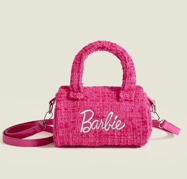 Классические сумки: Сумка Barbie, твидовая. 1000 сом