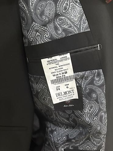 batinka kişi: Delmont kişilər üçün kostyum dəsti – Slim Fit - Brend: Delmont (Made — 3