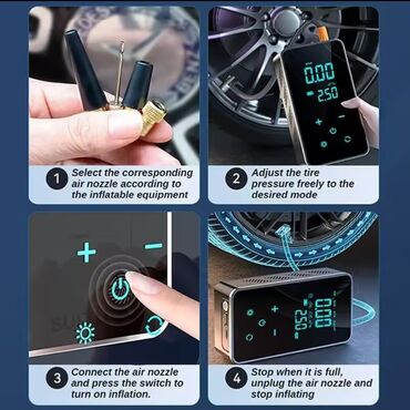 Avtomobil kompressorları və nasosları: Çox mükəmməl Sensor model Üzəri ekran qoruyucu LED SOS işıqları -da lalafo.az — 11 Avtomobil kompressorları və nasosları: Çox mükəmməl Sensor model Üzəri ekran qoruyucu LED SOS işıqları — 11