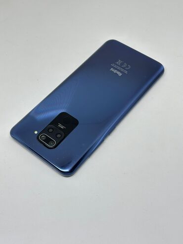 redmi note 9 цена бишкек: Redmi, Redmi Note 9, Колдонулган, 128 ГБ, түсү - Көк, 2 SIM